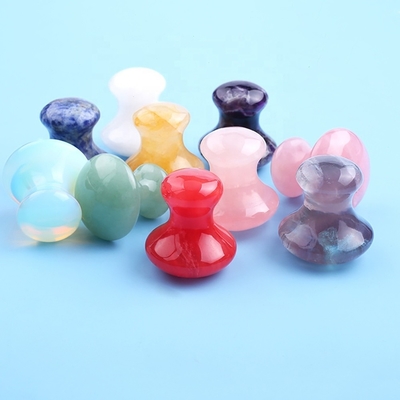 Anti Aging Facial Massage And Gua Sha Set With Jade Stone And Portable Neck Massager