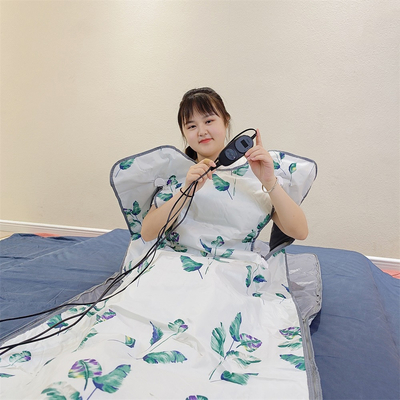 Home Detox Far Infrared Heating Sauna Blanket with Red Light Therapy and Pore Cleansing