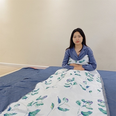 Higher Dose Reusable Sauna Blanket Portable Electric and 110V-240V Voltage for Slimming