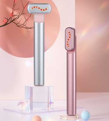 Metal PC Plastic EMS Face Eye Beauty Device for Anti-Aging and Wrinkle Removal