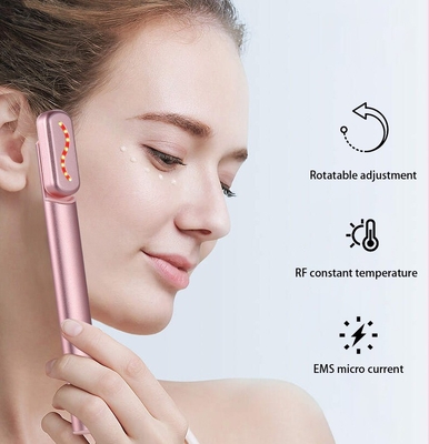 Metal PC Plastic EMS Face Eye Beauty Device for Anti-Aging and Wrinkle Removal