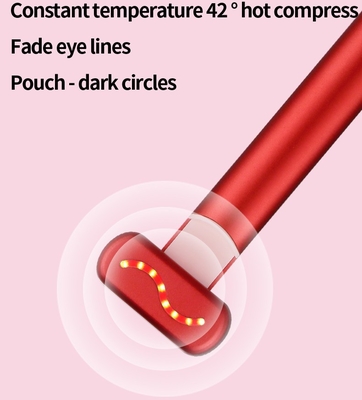 OEM/ODM Yes Vibrating EMS Face led eye wand Eye Beauty Device Face Beauty Massager Ems Eye Massager Wand