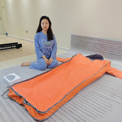 180x160cm Infrared Sauna Blanket for Targeted Weight Loss and Low Ve-lcro
