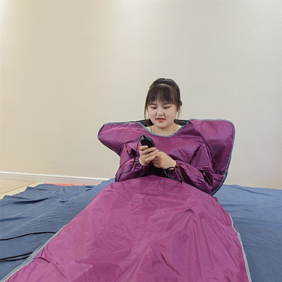 180x160cm Infrared Sauna Blanket for Targeted Weight Loss and Low Ve-lcro