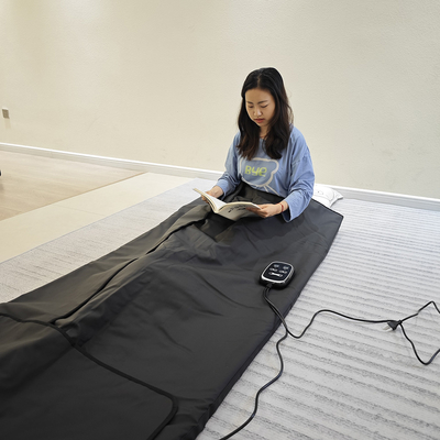 180x160cm Infrared Sauna Blanket for Targeted Weight Loss and Low Ve-lcro
