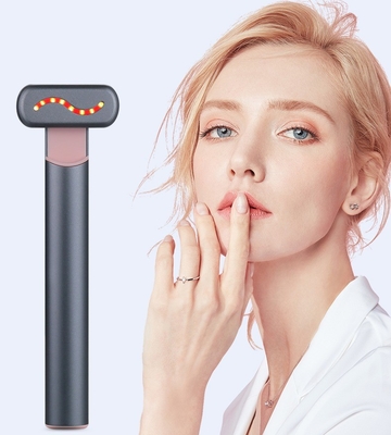 Anti-Aging Vibrating EMS Face and Eye Beauty Device with Wrinkle Removal Function