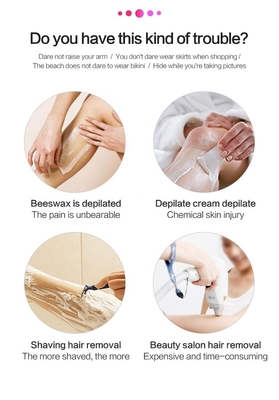 Experience Professional Results at Home with Our OEM Logo IPL Hair Removal Device