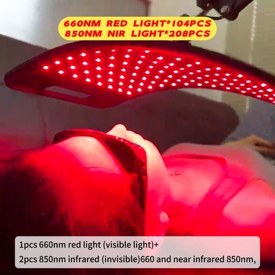 Body Pain Relief Red Light Therapy Device with Stand Output Current 2A 660nm and 850nm