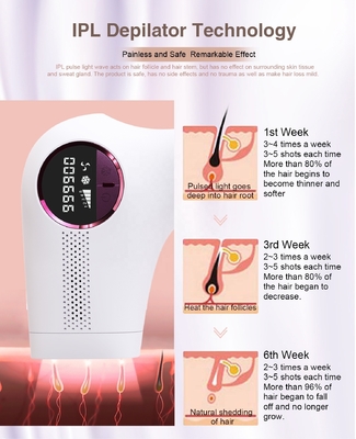 2023 Drop Shipping Home Electrolysis Hair Removal with Ice Cooling and 999900 Flashes