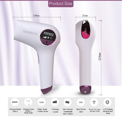 999900 Flashes IPL Hair Removal Device for Women Permanent Body Bikini Leg Arm Face
