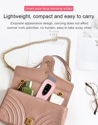 Anti-aging Led Therapy 4 Gears V Shape Face Lift Machine with Waterproof and 180° Folding Design