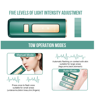 Get Rid of Hair Hassle Portable Ipl Hair Removal Device with 36w Power and Ice Cooling