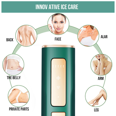 Get Rid of Hair Hassle Portable Ipl Hair Removal Device with 36w Power and Ice Cooling