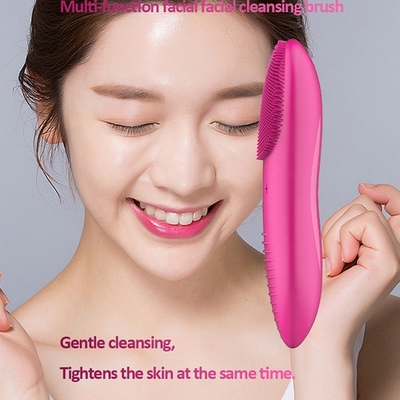 Inductive Charging Facial Cleanser Waterproof Vibration Pink Black Gift Box 160*95*54