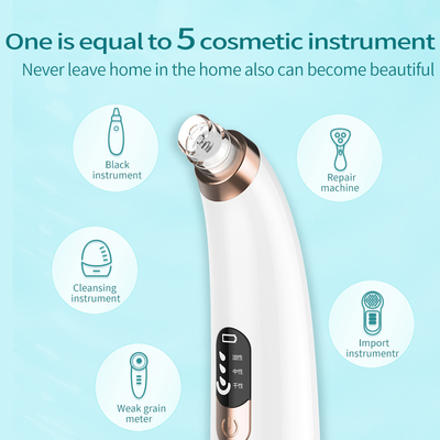 Hand Held Blackhead Remover Water Tank Separation Pore Cleaner Full Kit Private Label