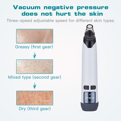 Get Rid of Blackheads with Hand Held Electric Pimple and Blackhead Remover Instrument