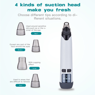 Get Rid of Blackheads with Hand Held Electric Pimple and Blackhead Remover Instrument