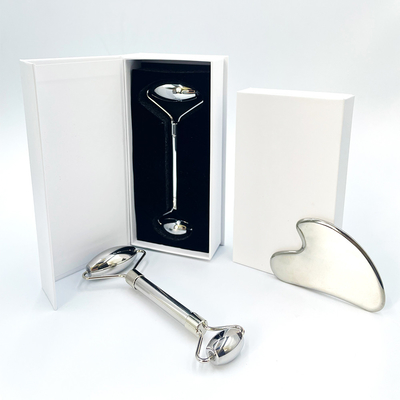 Stainless Steel Body Gua Sha Facial Massager for Neck and Face Custom Logo Beauty