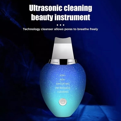 Skin Scrubber Ultrasonic Technology for Deep Cleansing and Blackhead Removal on Face