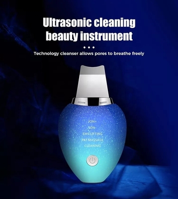 Skin Scrubber Ultrasonic Technology for Deep Cleansing and Blackhead Removal on Face