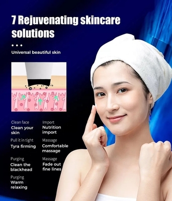 Skin Scrubber Ultrasonic Technology for Deep Cleansing and Blackhead Removal on Face