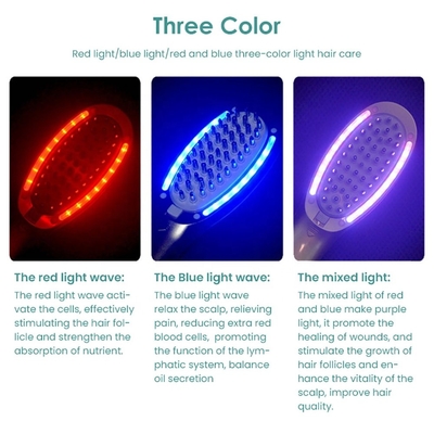 DC5V Rated Voltage ABS Plastic Massage Scalp Pores Applicator Bottle for Oil Comb