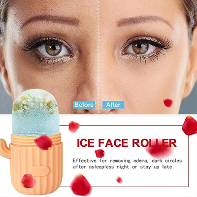 Derma Rolling System Face Ice Roller for Wrinkle Removal and Silicone Ice Cube Roller