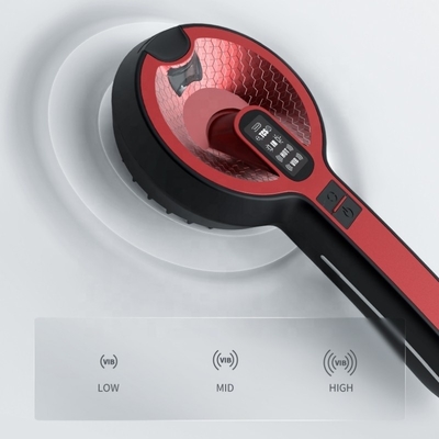 Red and Black High Frequency Vibration Massage Electric Laser Hair Care Comb for Home