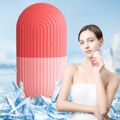 Target Area No Plugs Type Silicone Ice Molds for Facial Cube Ice Roller Face and Body