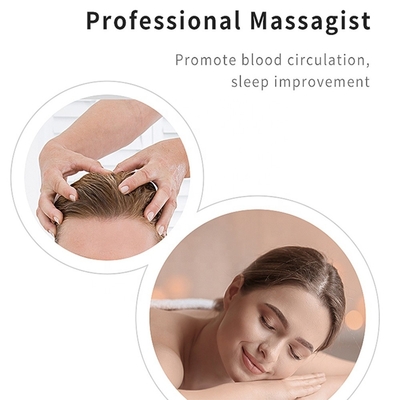 Charging Cradle Weight Ergonomic Design Red Light Therapy Silicone Shampoo Massage Hair Scalp Brush