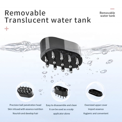 Home ABS Plastic Handle Liquid Conducting Comb for Balance Grease and Removable Water Tank