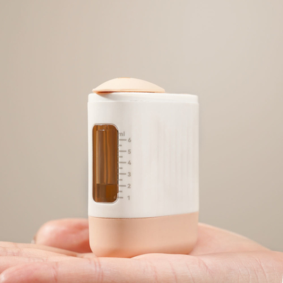 Wood Hair Growth Serum Pod for Comb Teech Stainless Steel Roll Ball Teeth Massagebrush