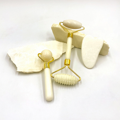 2023 Jade Roller Gua Sha Set 100% Natural Yin Yang Custom Cer Skin Facial Care for Home