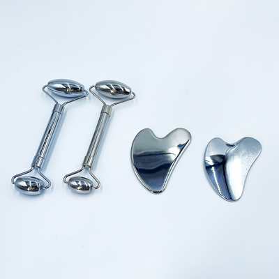 Custom Logo Stainless Steel Gua Sha Scraping Massage Tool for Facial and Body