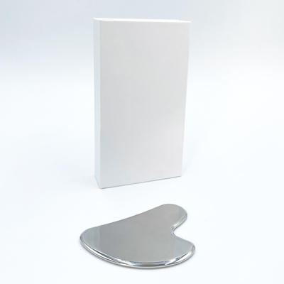 Custom Logo Stainless Steel Gua Sha Scraping Massage Tool for Facial and Body
