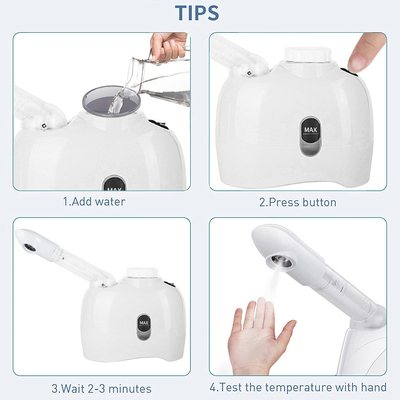 150-200ML Tank Capacity Facial Spa Steamer for Deep Cleansing and App-Controlled Skincare