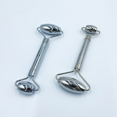 Green Face Healthcare Massage Roller Gua Sha Tool in 304 Stainless Steel with Custom Logo