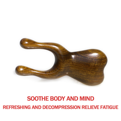 Face Neck Body Massage with Maderotherapy Wood Tools and Wood Stick Guasha Massage