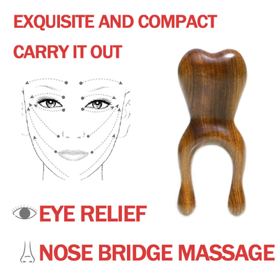 Face Neck Body Massage with Maderotherapy Wood Tools and Wood Stick Guasha Massage