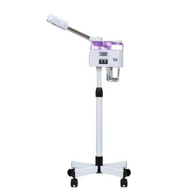 Deep Hydrating Hot and Cold Portable Facial Steamer with Magnifying Lamp 110-240 VAC