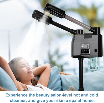 Professional Nano Technology Hot/Cold Facial Steamer for Lightening and Rejuvenatio