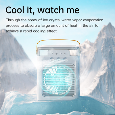 2024 Design Mini USB Portable Rechargeable Fan with Foldable Cooling Air Technology