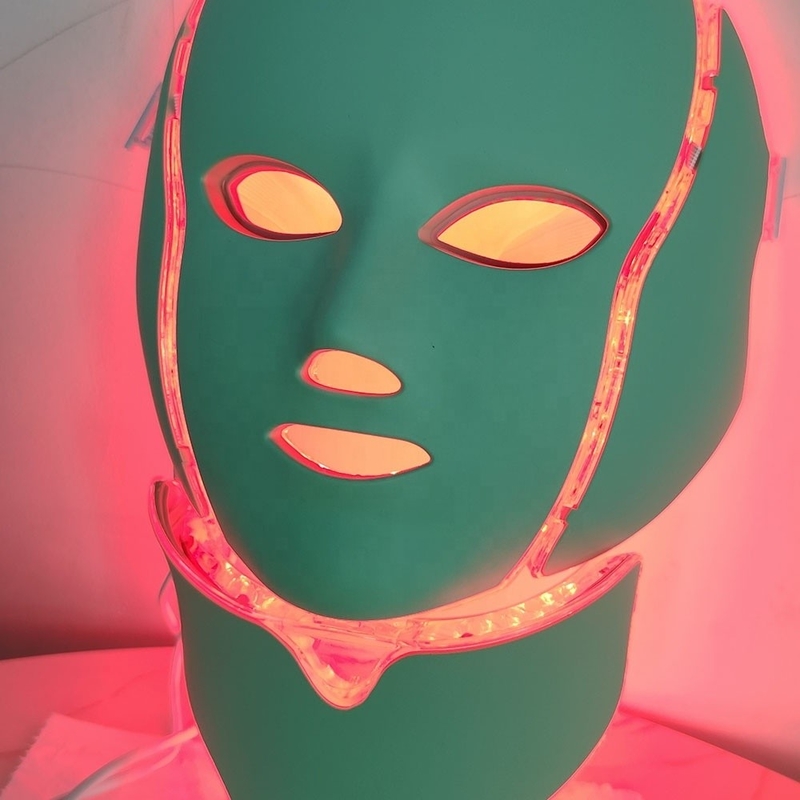 Plastic Mask Case 7 Colors LED Light Therapy for Skin Tightening and Wrinkle Reduction