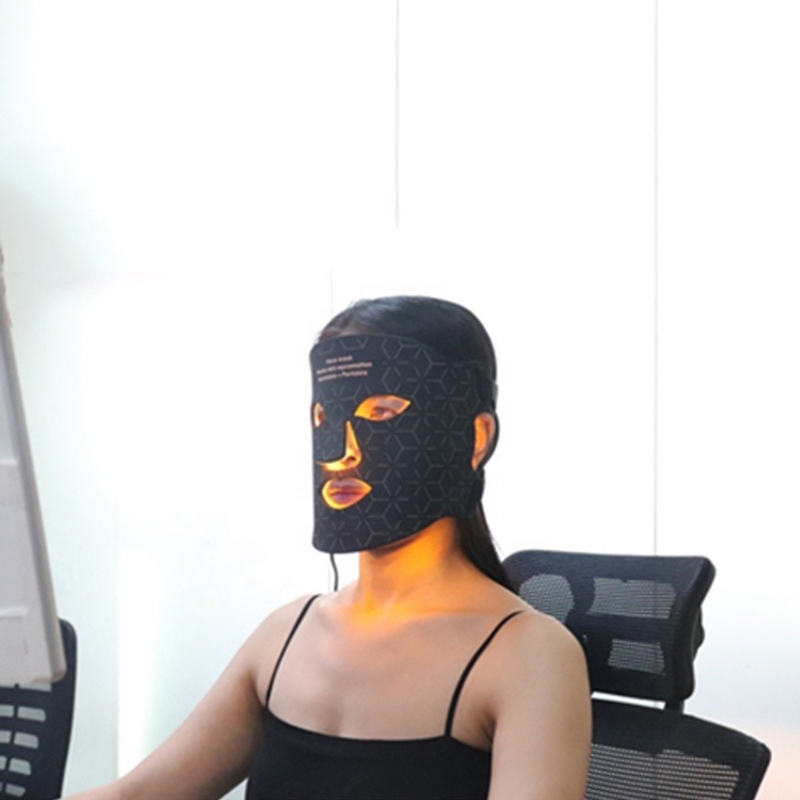 Led Facial Masks Comfort for Skincare and Mask Therapy Light Red Output Power 5V DC 3000MA