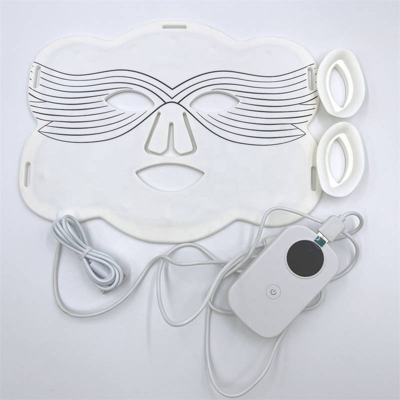 Silicone LED Face Mask for Firming Customized Shapes and Product Net Weight 0.5kg