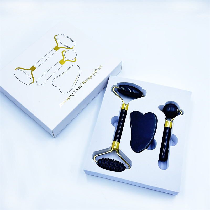 Waterproof Face Lift Gua Sha Face Roller for Facial Beauty and Slimming Massager
