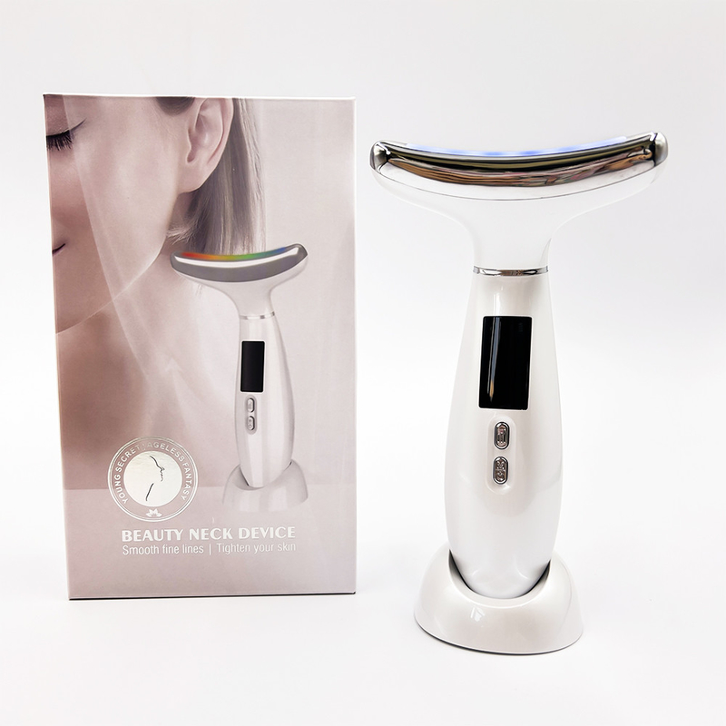Anti-Aging Neck Face Beauty Device 4 Modes Rated Power 2.5W EMS Facial Lifting Device