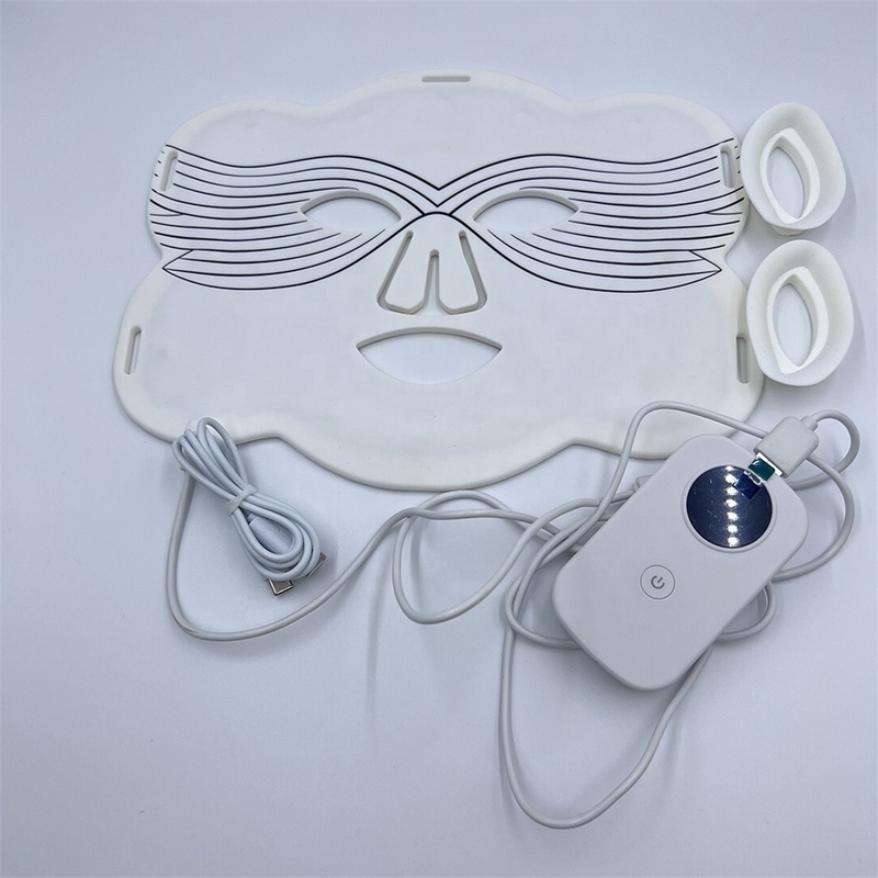 Target Area Nose Customized Shapes Silicone LED Face Mask for Whitening and More