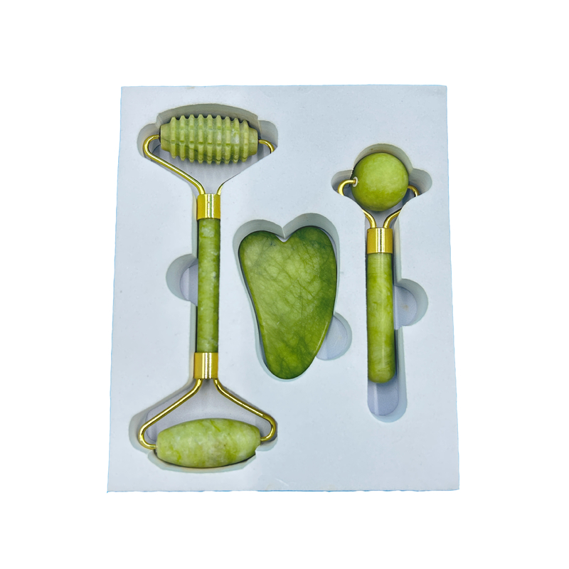 Custom Logo Jade Roller for Skin Lifting and Ice Therapy 19*16*5cm Effectiveness