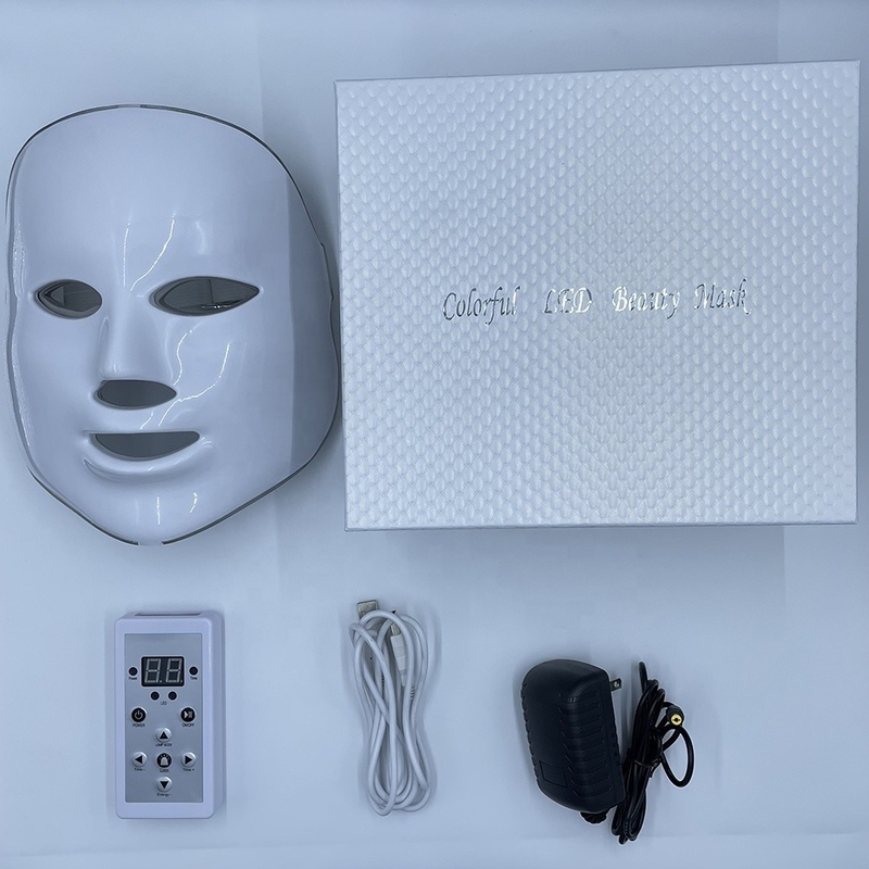 7 Color Stand 7 Function LED Light up Face Mask for Professional Whitening Treatment
